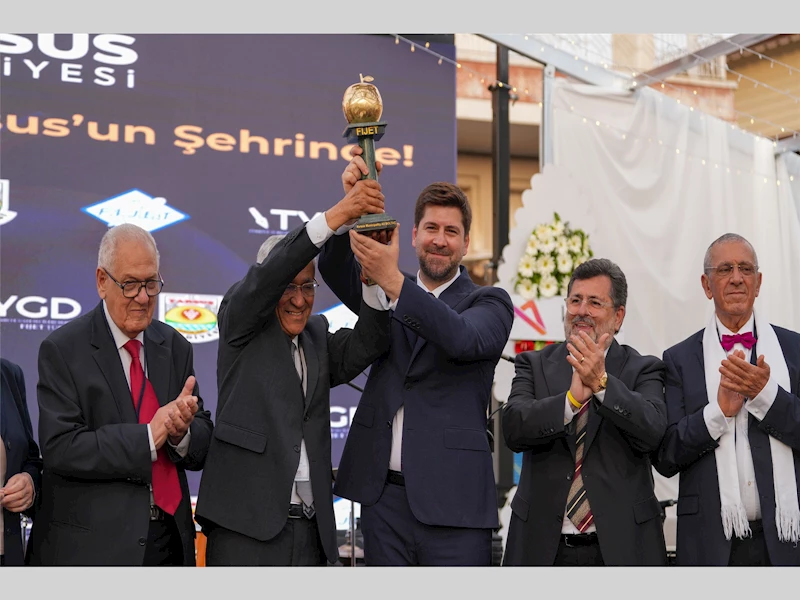 GOLDEN APPLE TARSUS’A VERİLDİ: KADİM ŞEHRE ULUSLARARASI ONUR