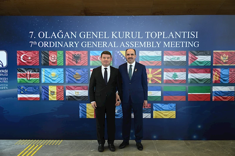 BAŞKAN DİNÇER TÜRK DÜNYASI BELEDİYELER BİRLİĞİ YÖNETİM KURULUNA SEÇİLDİ