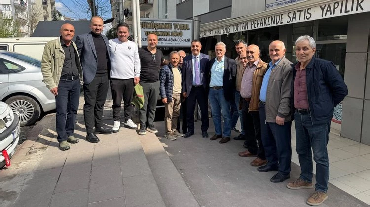 BAŞKANIMIZ, GURBETTE YAŞAYAN KIYMETLİ HEMŞEHRİLERİMİZLE BİR ARAYA GELDİ.