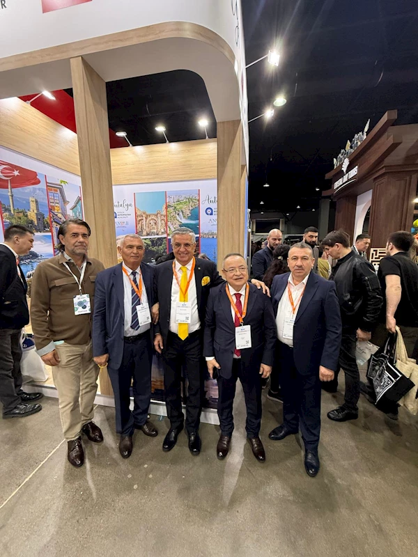 Başkan Topaloğlu Kazakistan Turizm Fuarı’nda