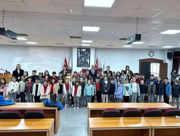 MİNİK KALPLERİMİZİ BELEDİYEMİZDE AĞIRLADIK