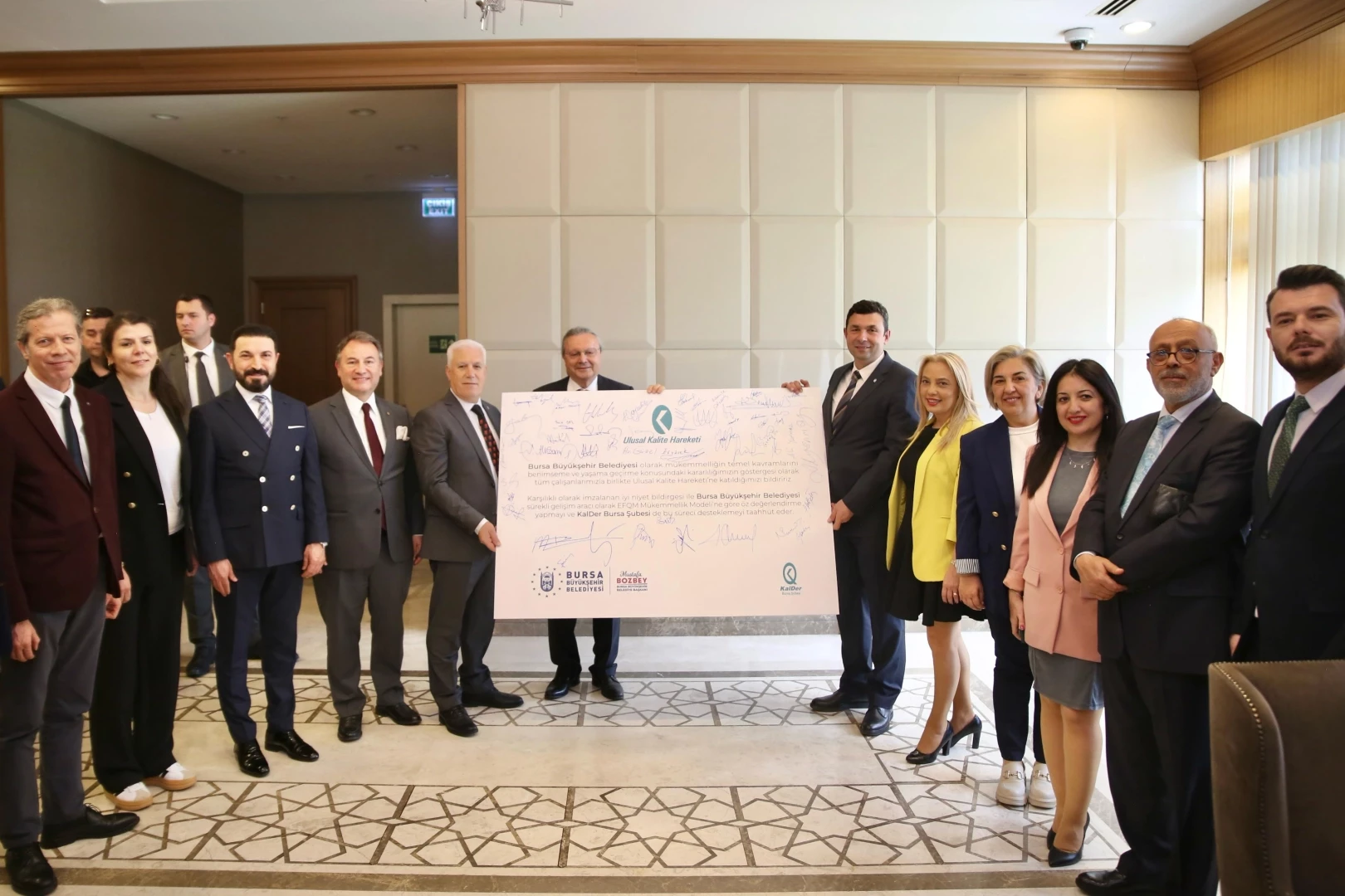 Bursa Büyükşehir ile KalDer 
