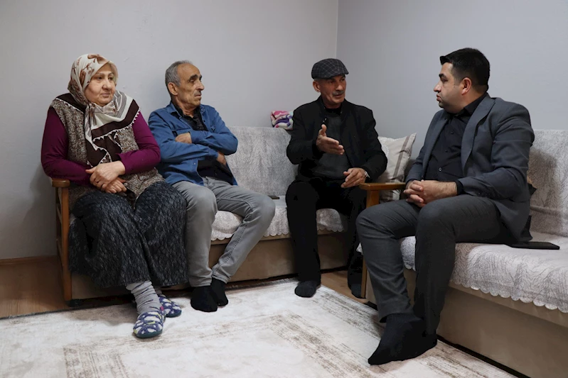 İZMİT BELEDİYESİNDEN ŞEHİT AİLELERİNE ANLAMLI ZİYARET