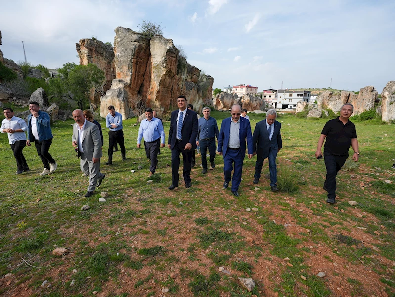 BAŞKAN YILMAZ’DAN DÜLÜK ANTİK KENT MÜJDESİ