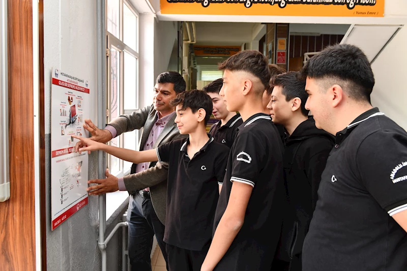 MUSTAFAKEMALPAŞA’DA DEPREM BİLİNCİNİ ARTIRMAK İÇİN ÇALIŞMALAR SÜRÜYOR