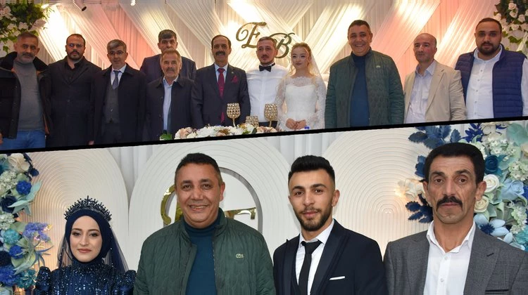 BAŞKANIMIZ DÜĞÜN VE NİŞAN TÖRENİNE KATILIM SAĞLADI