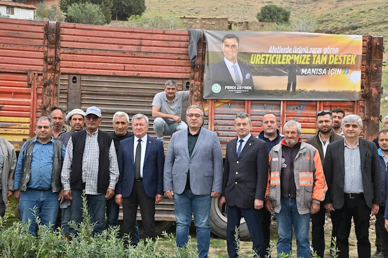 Büyükşehir Yangın Afetlerinin İzlerini Siliyor, Çiftçinin Yüzü Gülüyor