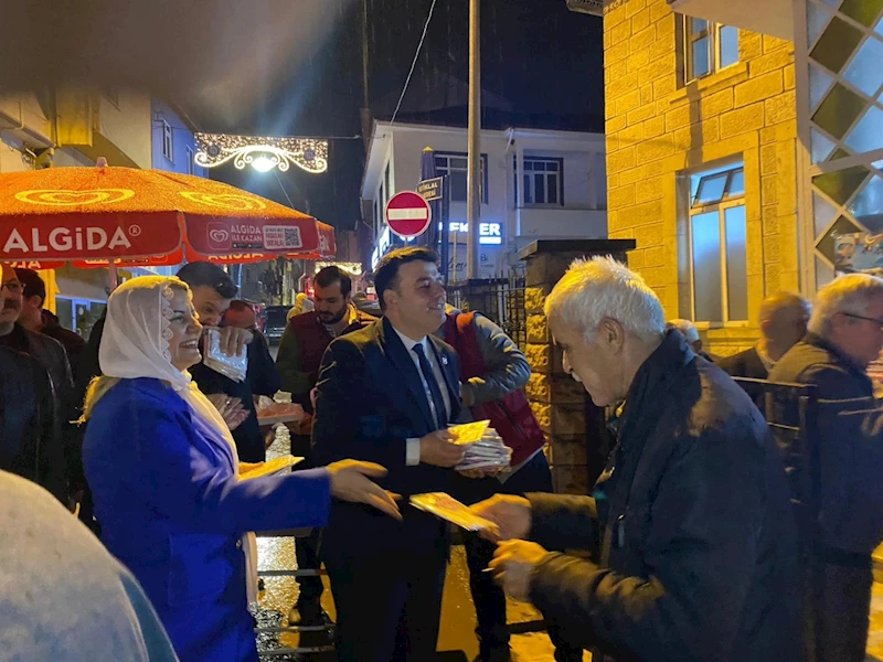 FATMA BAŞKAN, TERAVİH ÇIKIŞI KANDIRALILARIN GÖNLÜNÜ FETHETTİ