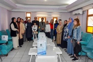 Kanser hastalarına destek ziyareti