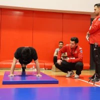 İtfaiye eri olabilmek için ter döktüler