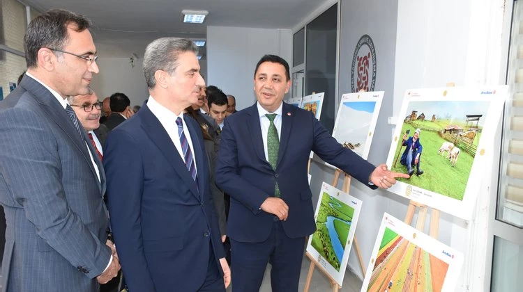 BAŞKANIMIZ, 14. TARIM ORMAN VE İNSAN KONULU FOTOĞRAF SEGİSİNİN AÇILIŞINI GERÇEKLEŞTİRDİ