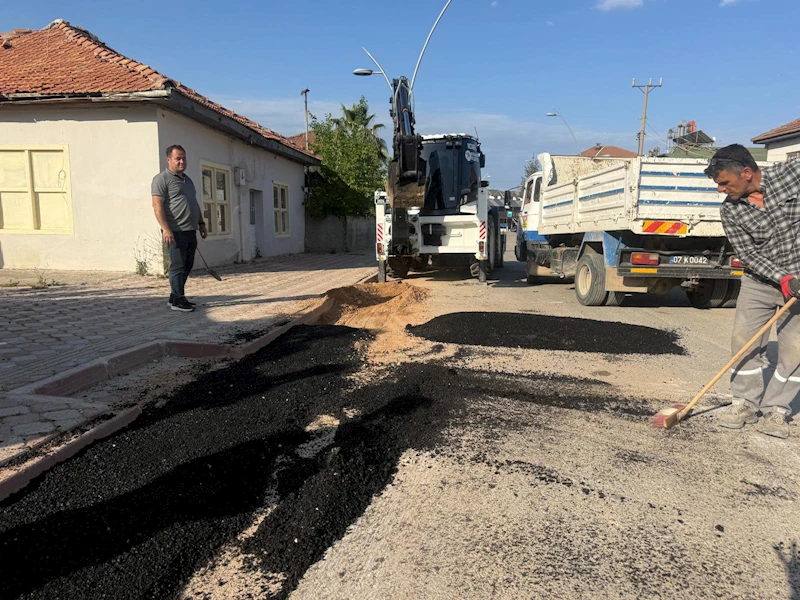 Kuzdere Mahallesi’nde yama çalışmaları