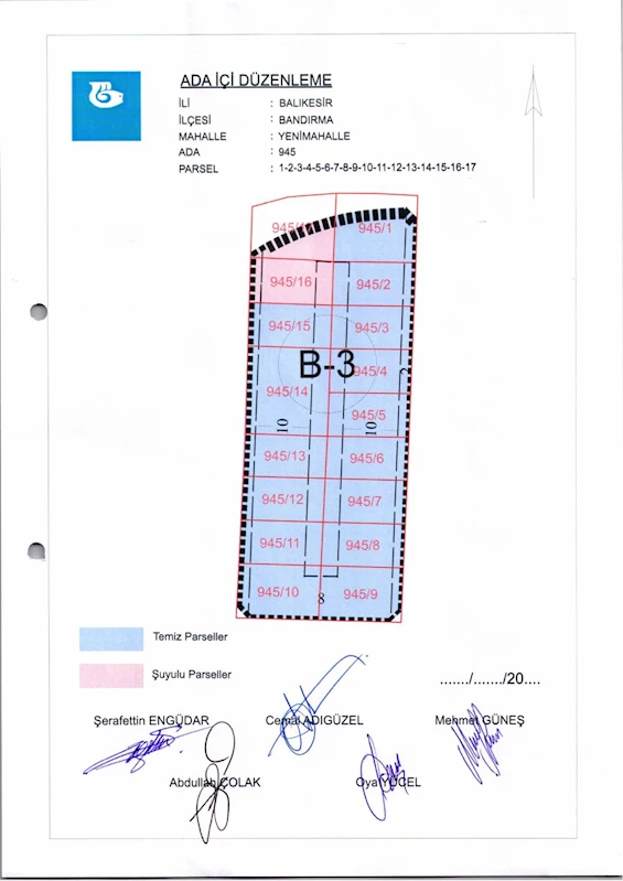 Yenimahalle 945 Ada İçi Düzenlemesi