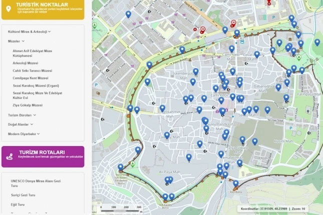 ‘Diyarbakır Gezi Rehberi’ dijital ortamda