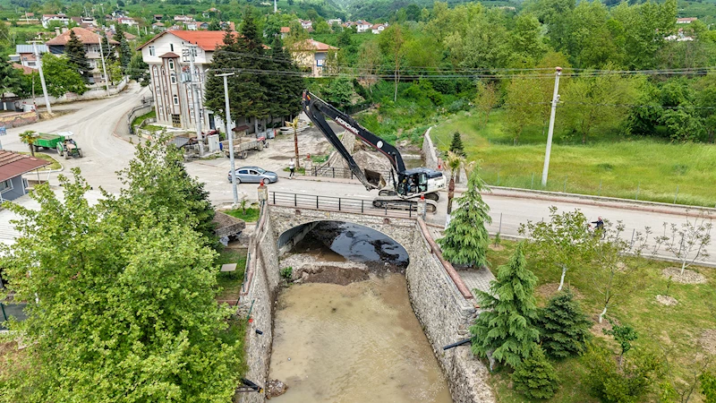 Hendek Kazımiye Mahallesi’nde dere ıslah çalışmaları tamamlandı