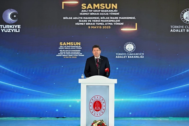ADALET BAKANI TUNÇ, SAMSUN ADLİ TIP GRUP BAŞKANLIĞI HİZMET BİNASI