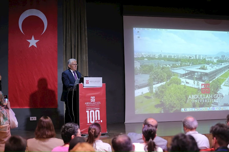 Başkan Büyükkılıç, AGÜ’de Sağlık ve Biyoteknoloji Kongresi’ne Katıldı