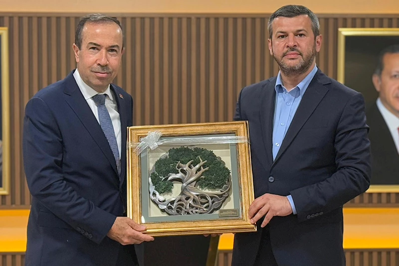 Özkan’dan Başkan Çetinkaya’ya Ziyaret