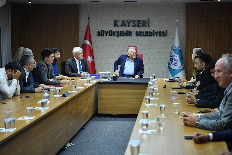 Başkan Büyükkılıç, Kent Konseyi ile Bir Araya Geldi