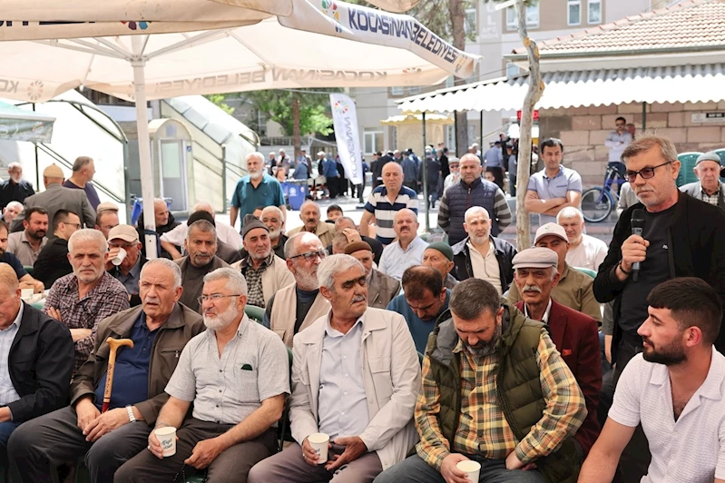 BAŞKAN ÇOLAKBAYRAKDAR, “GECE GÜNDÜZ DEMEDEN KOCASİNAN’IN HER MAHALLESİNDEYİZ”