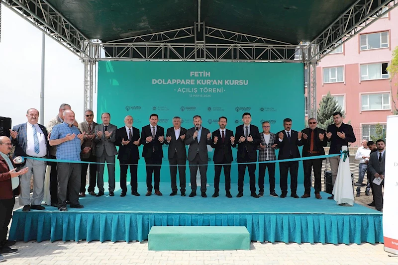 21 MİLYONLUK ESER HİZMETE GİRDİ