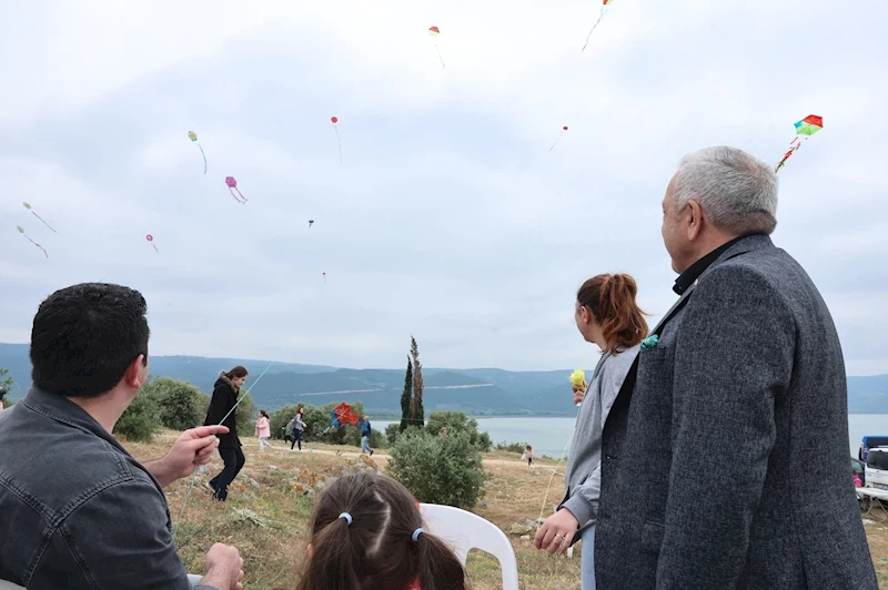 Nilüfer’de gökyüzü uçurtmalarla renklendi
