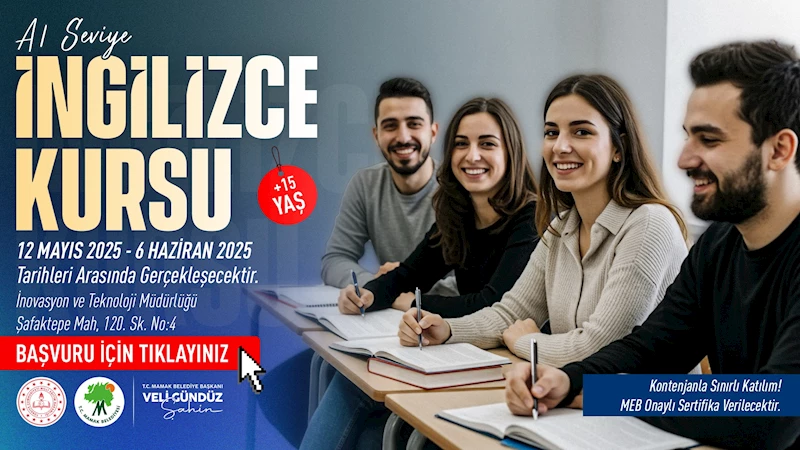 Mamak Belediyesinden Ücretsiz İngilizce Kursu