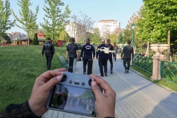 “TERTEMİZ ESKİŞEHİR”E  DRONE VE KAMERALI DESTEK