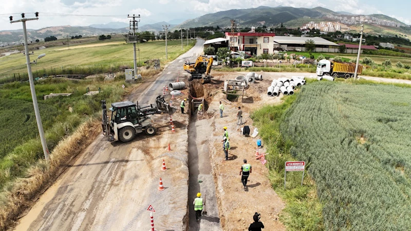 Batı Mahallelerin Altyapı İhtiyacını Karşılayacak Proje Hızla İlerliyor