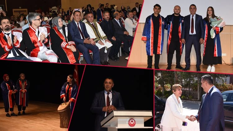 BAŞKANIMIZ, GŞÜ İLETİŞİM VE TURİZM FAKÜLTELERİNİN MEZUNİYET TÖRENLERİNE KATILDI