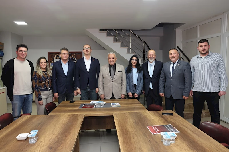 Başkan Şadi Özdemir’den iş birliği ziyaretleri