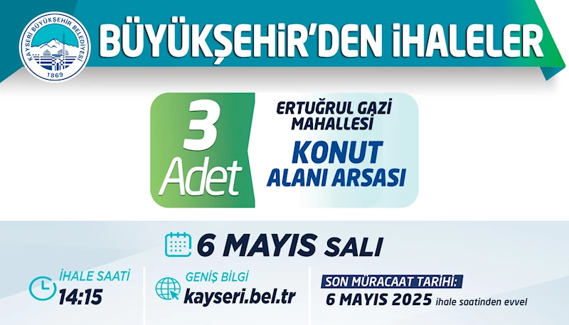 Büyükşehir’den İhale