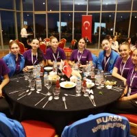 Başkan Bozbey, kardeş kentlerden gelen sporcularla buluştu