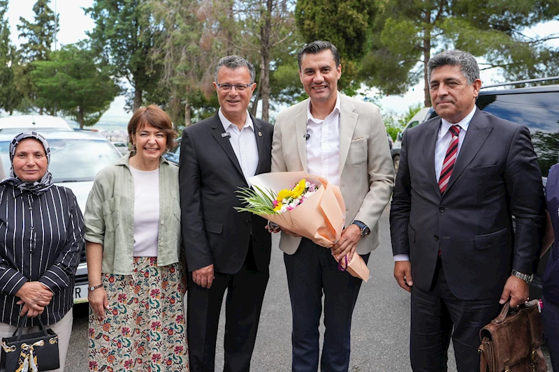 Başkan Zeyrek Alaşehir’de Muhtarlarla Buluştu