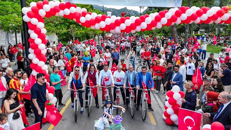 “Umuda Pedal Çevir” şenliği coşkuyla gerçekleşti