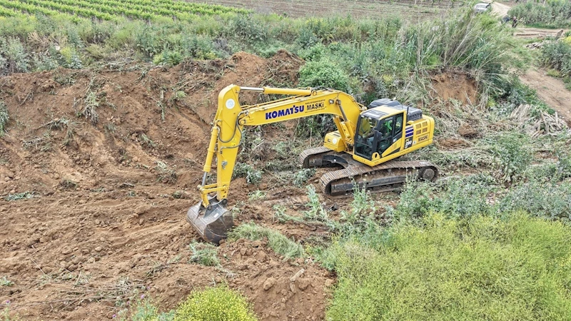 Dereler Temizleniyor Mahsuller Korunuyor