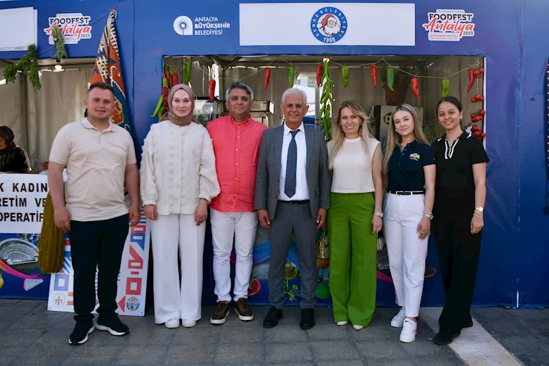 4. defa düzenlenen Uluslarası FoodFest Antalya Gastronomi Festivali