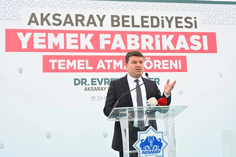 YEMEK FABRİKASI PROJESİNİN TEMEL BETONU TAMAMLANDI