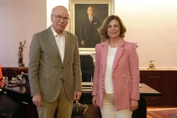 BAŞKAN ÜNLÜCE’YE BİRBİRİNDEN ÖNEMLİ MİSAFİRLER