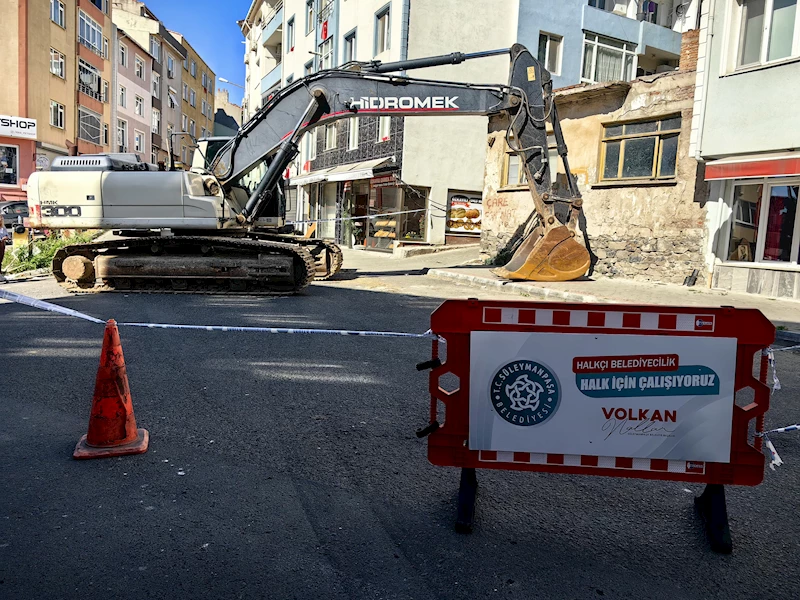 Vatandaşların Talebi Üzerine Metruk Binalar Yıkıldı
