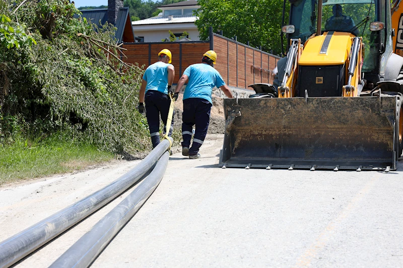 Sapanca Yenimahalle’ye güçlü dönüşüm ile kayıpsız ve kesintisiz içme suyu