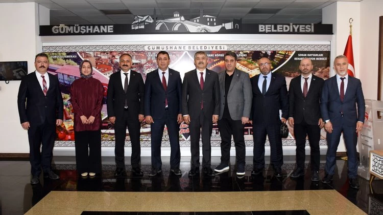 ANAHTAR PARTİSİ HEYETİNDEN, BAŞKANIMIZA ZİYARET