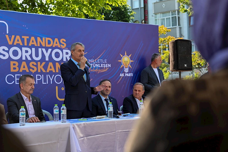 “Eser ve hizmet siyasetinden ödün vermeyeceğiz”