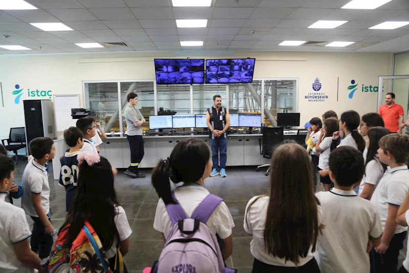 Minik çevre gönüllüleri geri dönüşüm tesislerinde buluştu