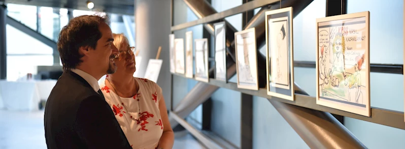 “Sınav Kabusu” Sergisi Ziyarete Açıldı