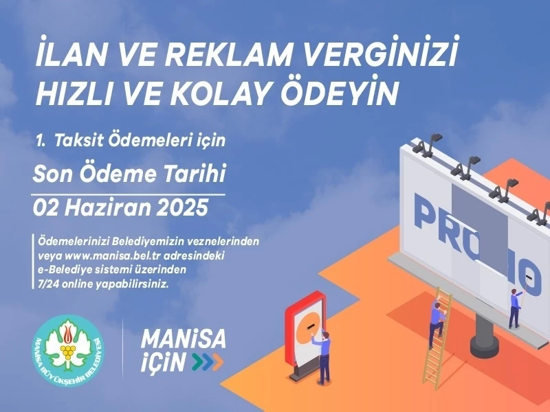 İlan ve Reklam Vergisi’nde Son Gün 2 Haziran