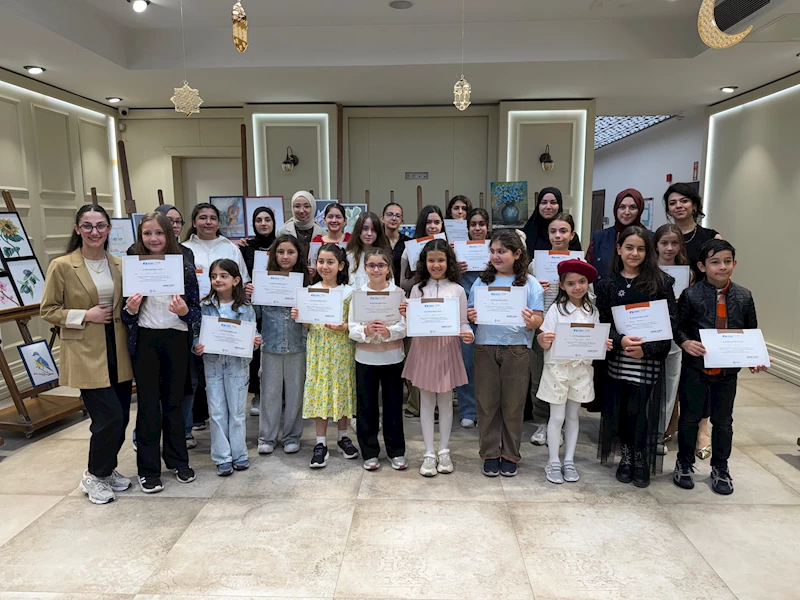 Çocukların Yaptığı Resim ve Minyatürler Tam Not Aldı