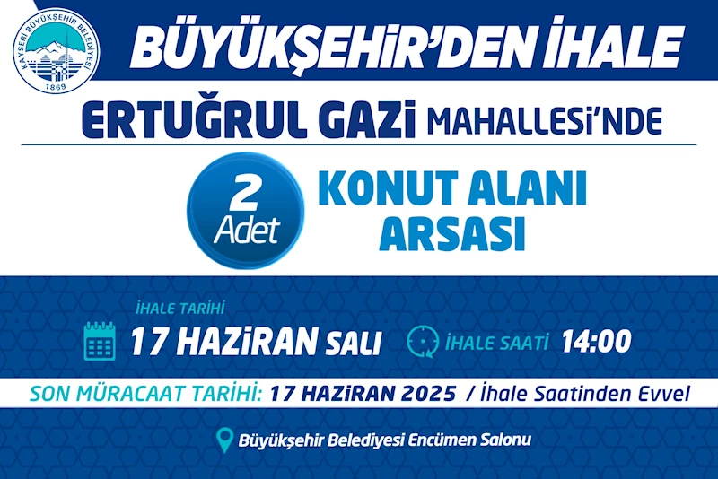 Büyükşehir’den İhale
