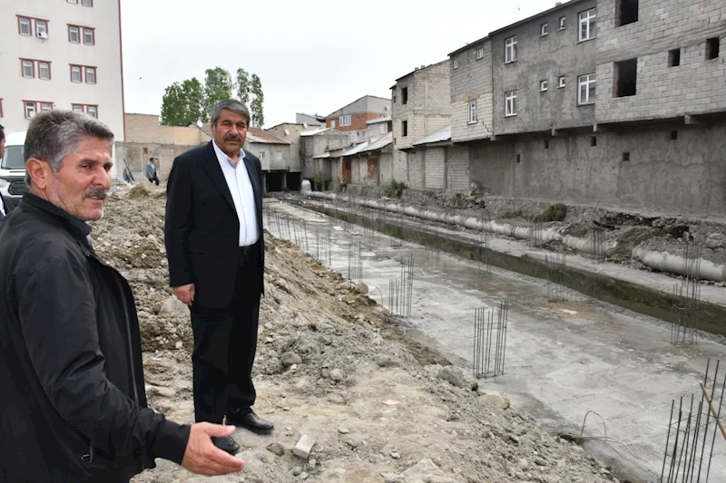 Başkan Taşkın, Kasaplar Çarşısı Çalışmalarını Yerinde İnceledi