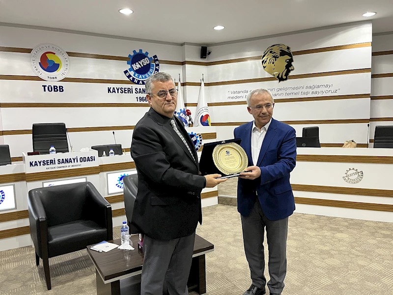 Büyükşehir’in Ekonomiye Katkıları Panelde Plaketle Taçlandırıldı